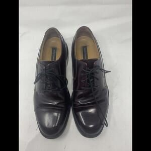 BOSTONIAN FIRST FLEX ALL LEATHER 8.5/M/burgundy/ Brown OXFORD MADE IN INDIA